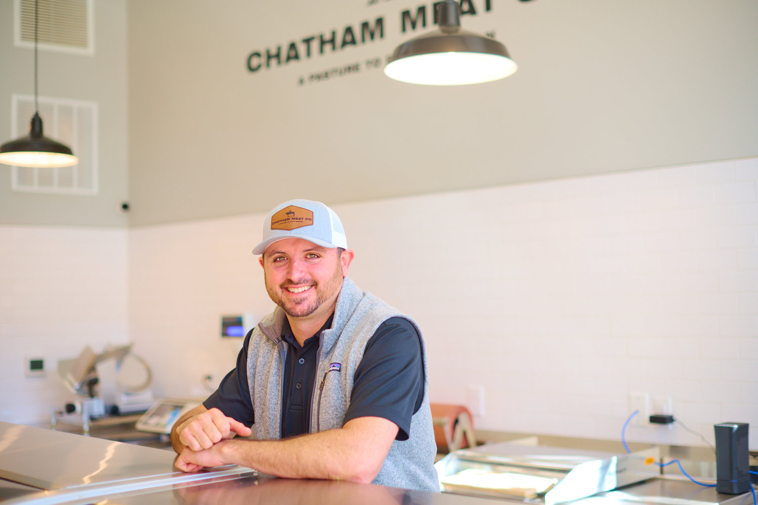 Chris Beal is the owner of Chatham Meat Company and Tribeca Hospitality. As a Chatham County native, he hopes to bring the 'pasture to plate' mission to his hometown.